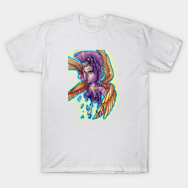 Angel Warrior T-Shirt by CuddlyChimera